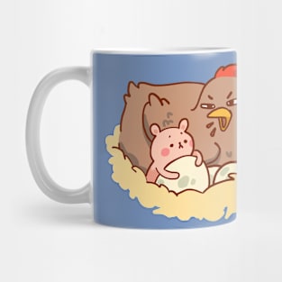 Bear chicken egg Mug